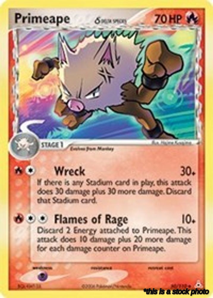 50/110 Primeape (Delta Species) Uncommon Normal