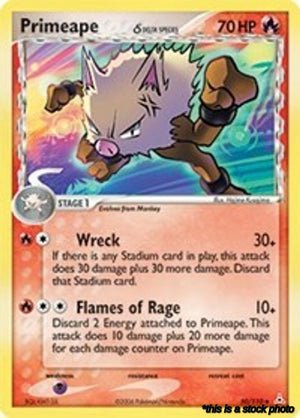 50/110 Primeape (Delta Species) Uncommon Normal