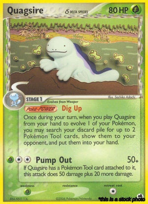 21/101 Quagsire (Delta Species) Rare Normal