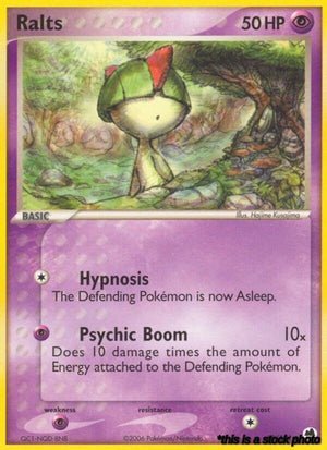 Normal Ralts [60/101 Moderately Played ]