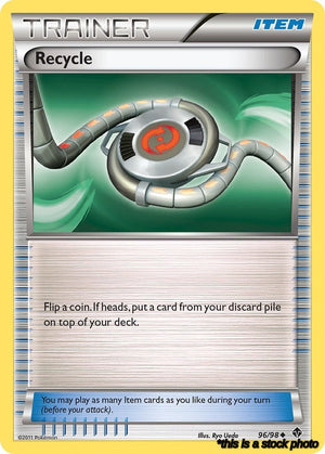 96/98 Recycle Uncommon Reverse Holofoil