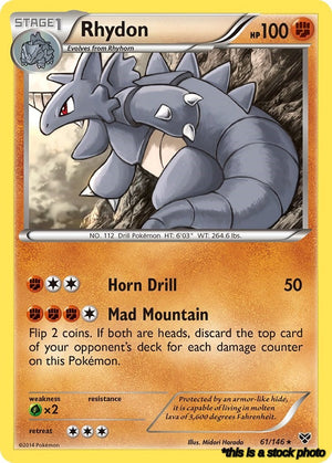 Normal Rhydon [61/146 Lightly Played ]