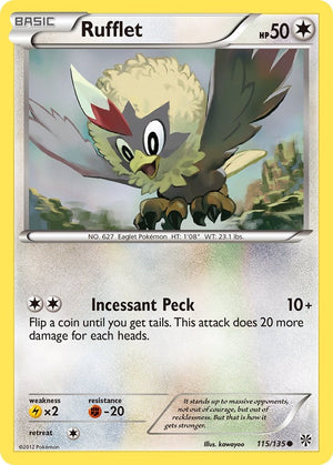 Common Rufflet [115/135 Lightly Played ]