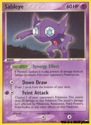 Normal Sableye [22/108 Moderately Played ]
