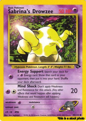095/G2 Sabrina's Drowzee Common Unlimited