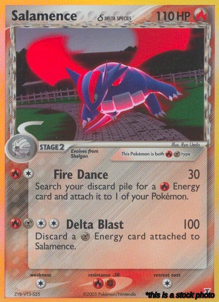 14/113 Salamence (Delta Species) Holo Rare Holofoil