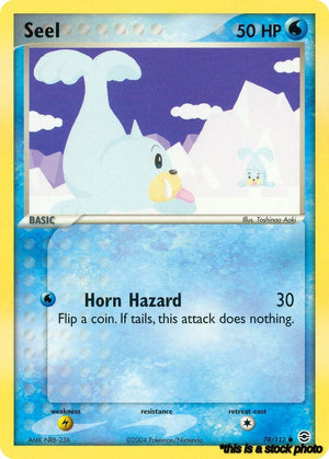 Common Seel [78/112 Lightly Played ]