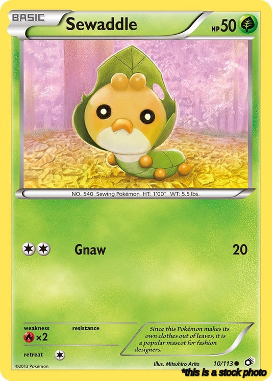 Common Sewaddle (10) [10/113 Moderately Played ]