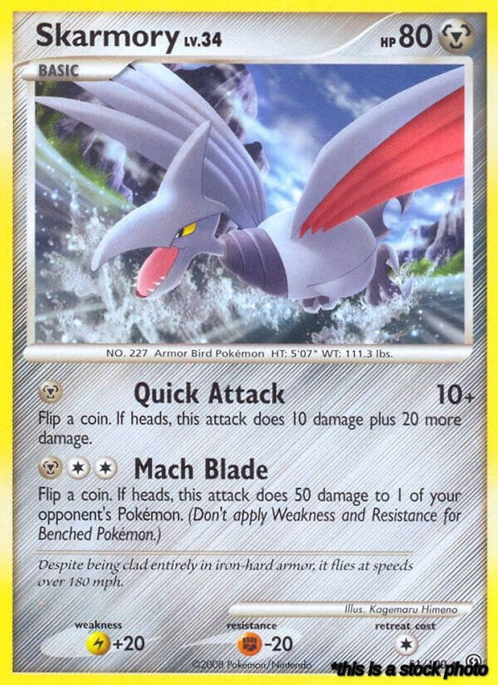 Uncommon Skarmory [51/100 Lightly Played ]