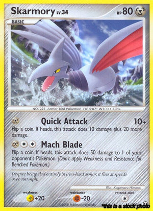 Uncommon Skarmory [51/100 Lightly Played ]