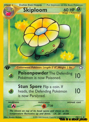 Unlimited Skiploom [049/111 Moderately Played ]