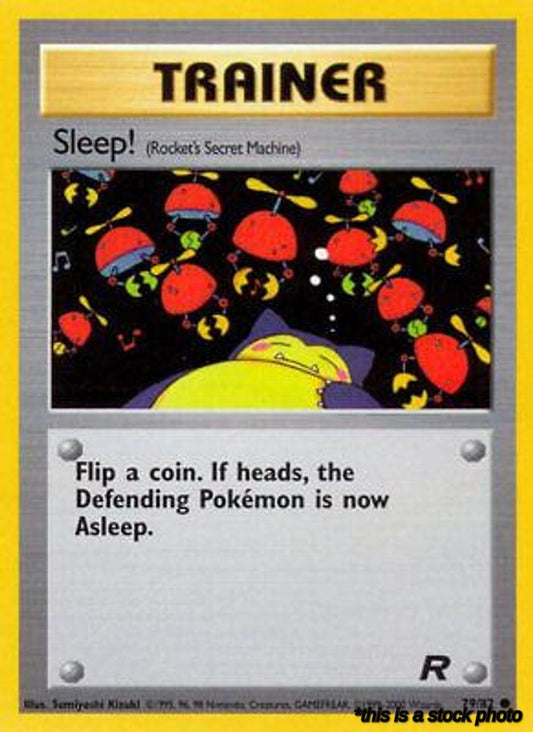 Sleep! (Rocket's Secret Machine)