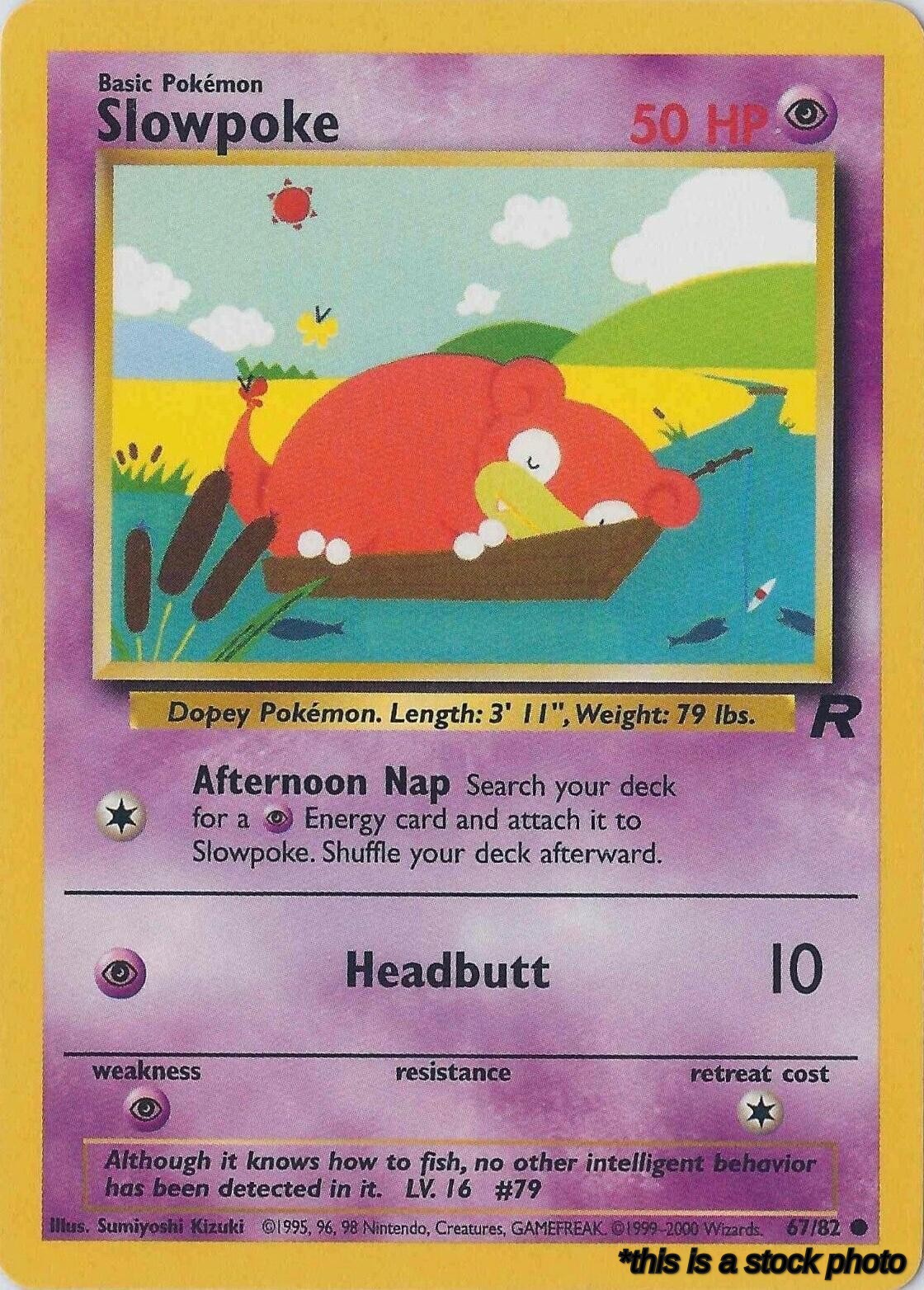 67/82 Slowpoke Common Unlimited