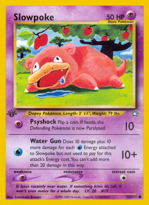 Common Slowpoke [073/111 Lightly Played ]