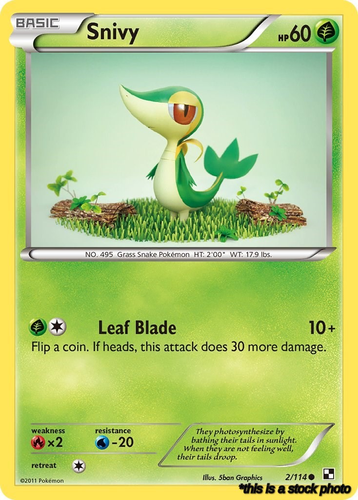 2/114 Snivy (2) Common Normal