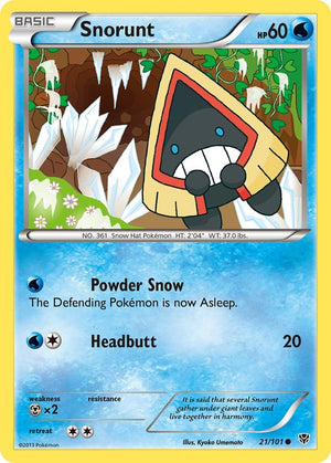 Common Snorunt [21/101 Lightly Played ]