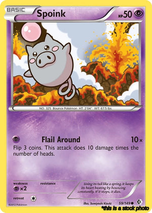 59/149 Spoink Common Normal