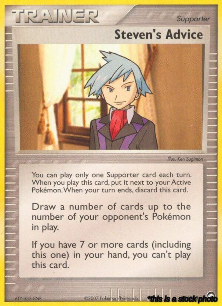 Steven's Advice