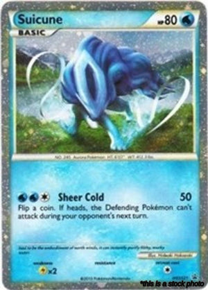 Holofoil Suicune - HGSS21 [HGSS21 Damaged ]