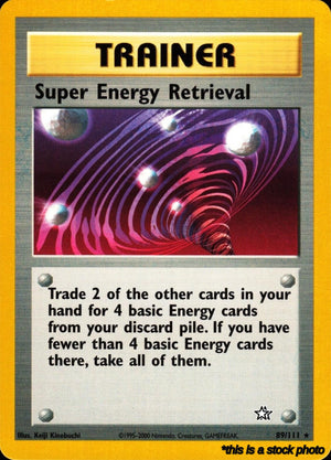 089/111 Super Energy Retrieval Rare Unlimited