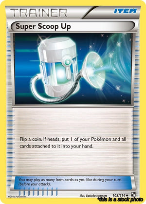 103/114 Super Scoop Up Uncommon Reverse Holofoil