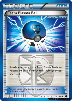 105/116 Team Plasma Ball (Team Plasma) Uncommon Normal