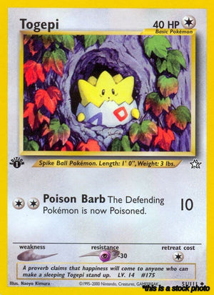 Unlimited Togepi [051/111 Heavily Played ]