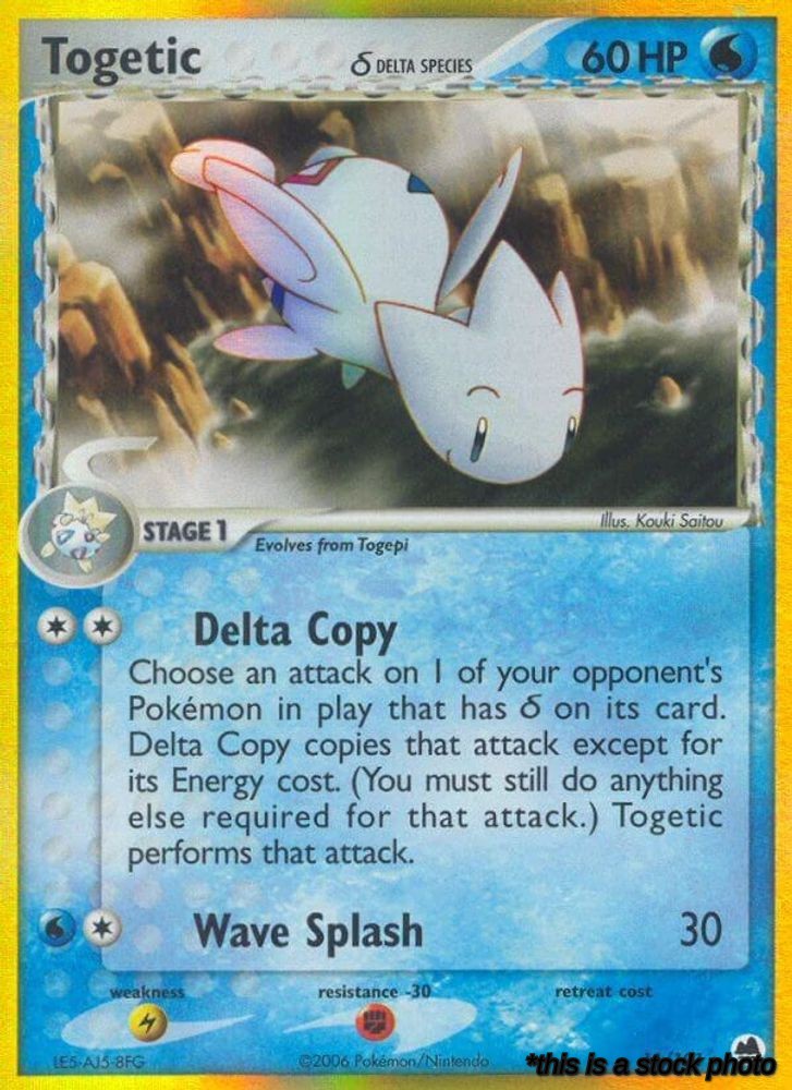 Holo Rare Togetic (Delta Species) [11/101 Near Mint ]