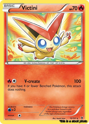 Holofoil Victini (15) [15/101 Near Mint ]