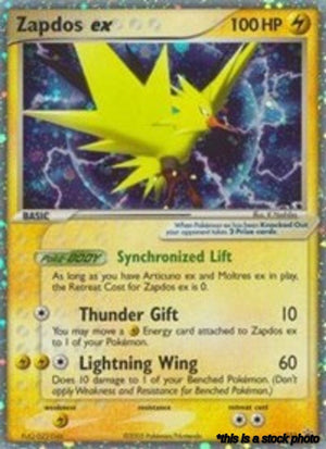 033 Zapdos ex (EX Collector's Window Tins) Promo Holofoil