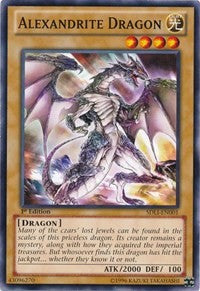 1st Edition Alexandrite Dragon [SDLI-EN001 Lightly Played] Common / Short Print