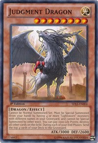1st Edition Judgment Dragon [SDLI-EN004 Near Mint] Common / Short Print