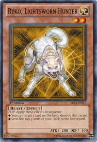 1st Edition Ryko, Lightsworn Hunter [SDLI-EN015 Near Mint] Common / Short Print
