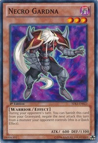 1st Edition Necro Gardna [SDLI-EN023 Near Mint] Common / Short Print