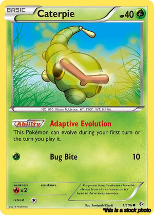 1/106 Caterpie Common Normal