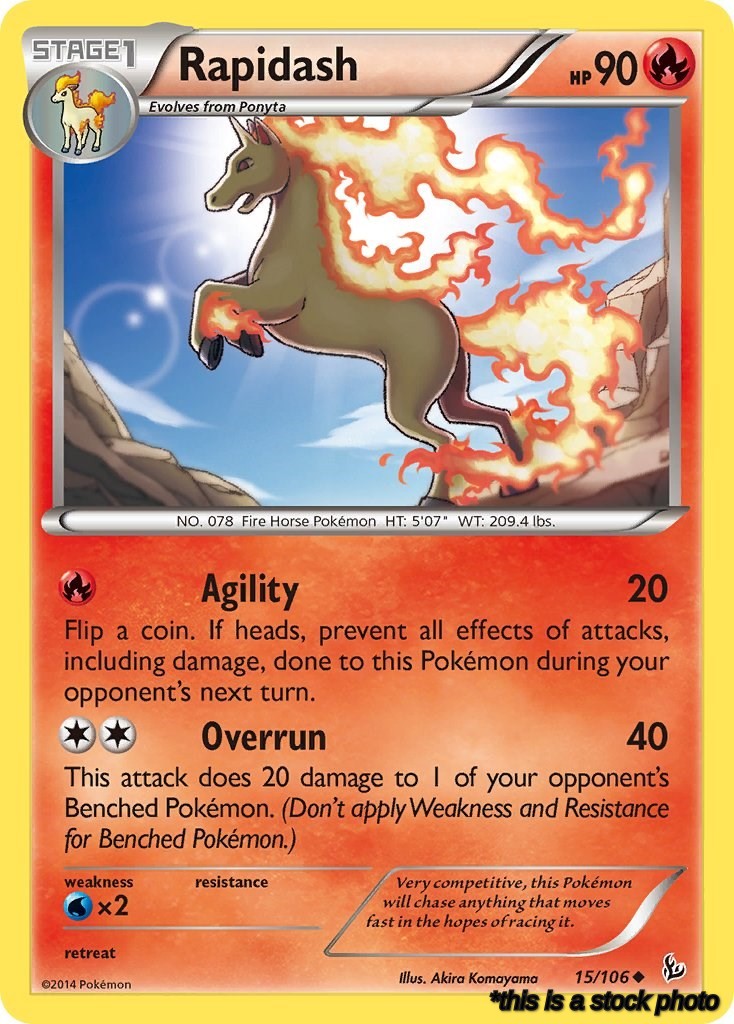 15/106 Rapidash Uncommon Normal