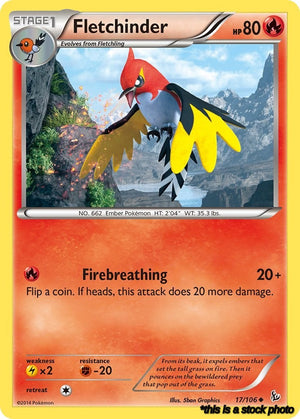 17/106 Fletchinder Uncommon Normal