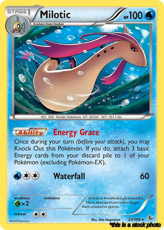 23/106 Milotic Holo Rare Holofoil