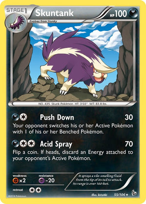 Rare Skuntank [55/106 Lightly Played ]
