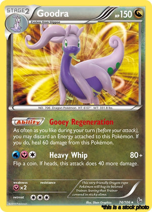 Holofoil Goodra [74/106 Lightly Played ]