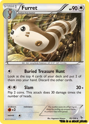 Normal Furret [82/106 Lightly Played ]