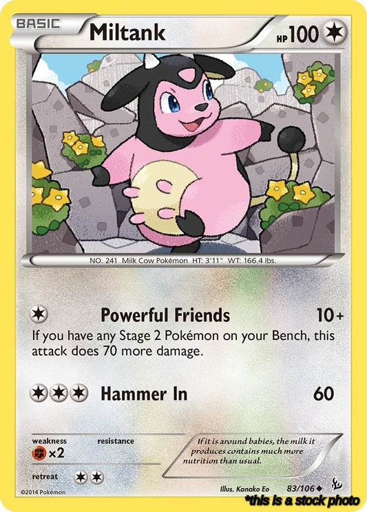83/106 Miltank Uncommon Reverse Holofoil
