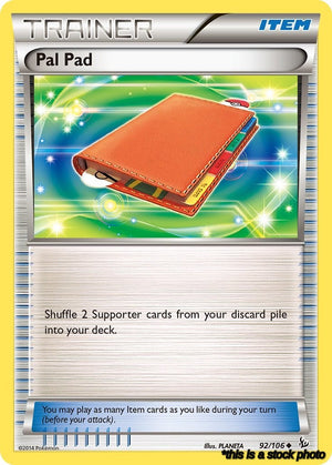 92/106 Pal Pad Uncommon Normal