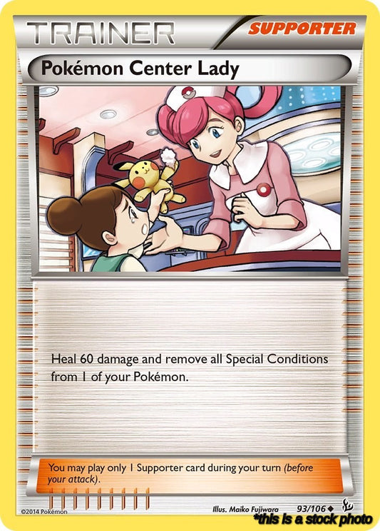 93/106 Center Lady Uncommon Normal