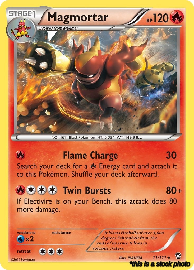 Normal Magmortar [11/111 Near Mint ]