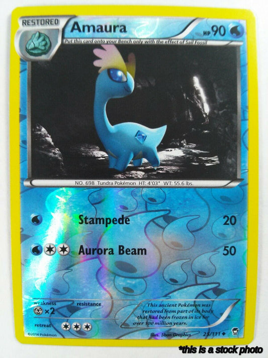 Reverse Holofoil Amaura [25/111 Near Mint ]