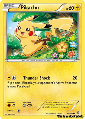 Normal Pikachu [27/111 Near Mint ]