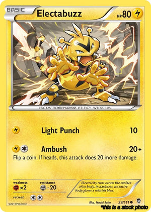 Common Electabuzz [29/111 Lightly Played ]