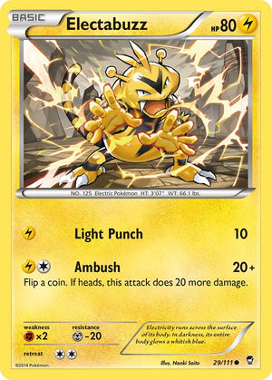 Common Electabuzz [29/111 Lightly Played ]