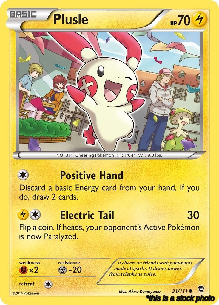 Normal Plusle [31/111 Lightly Played ]